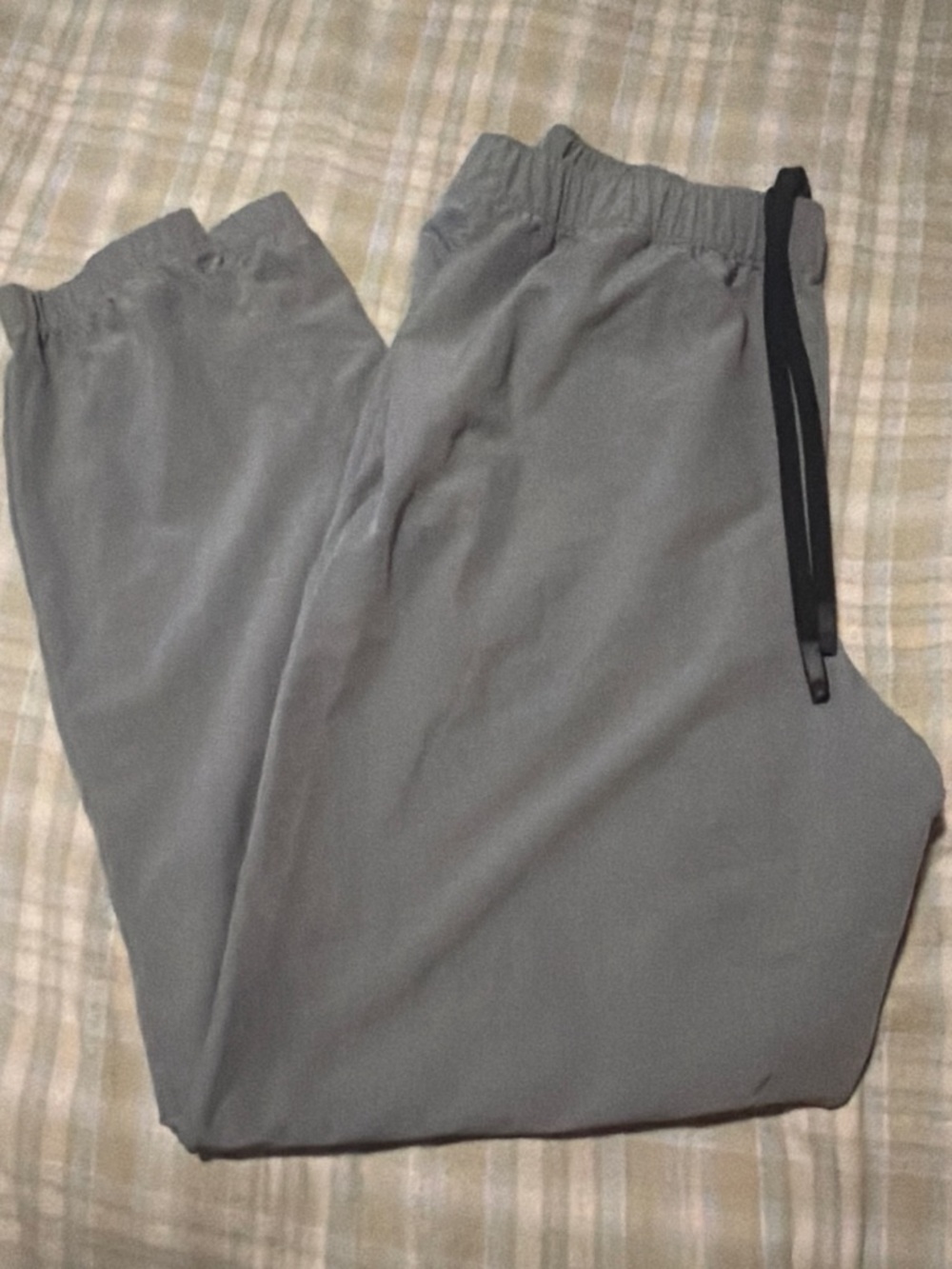 GAP Men's Light Gray Jogger Sweatpants with Drawstring